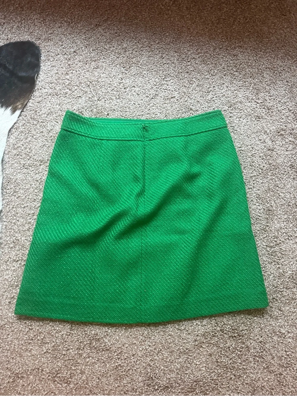 J. Crew Emerald Green Mini Skirt